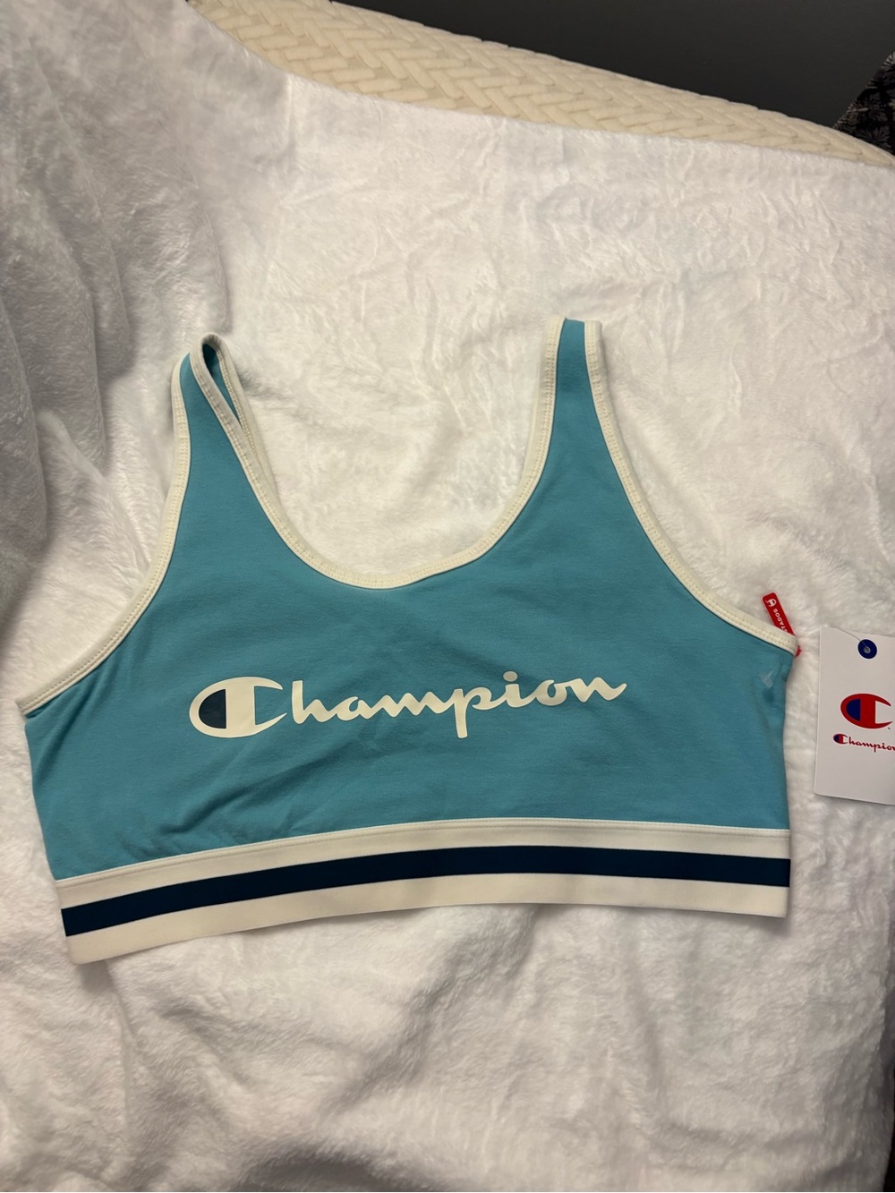 Champion Women’s Blue Sports Bra (XL) New